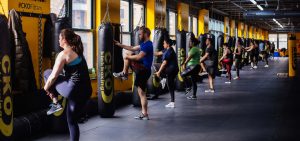 CKO Members and Guests during a warmup