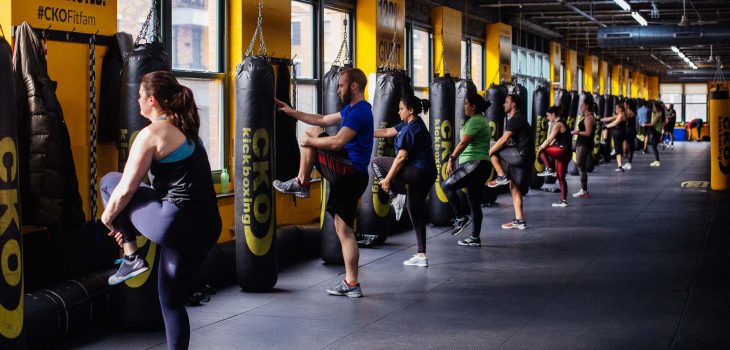 CKO Members and Guests during a warmup